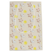 Waterverf kerstmis met Lemon Ginger Bread Medium Cadeauzakje (Voorkant)