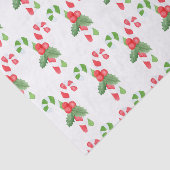 Waterverf kerstmis met snoepriet tissuepapier (Detail)