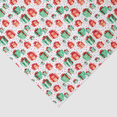 Waterverf Kerstmis Tissuepapier (Detail)