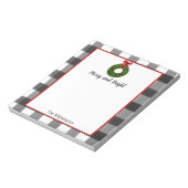 Waterverf Kerstmis Wreath Notitieblok (Gedraaid)