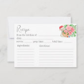 Waterverf kerstmixer met Rozen recept (Voorkant)