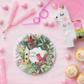 Waterverf kerstpapier Bord (Feest)