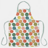 Waterverf kerstversiering Apron Schort (Voorkant)