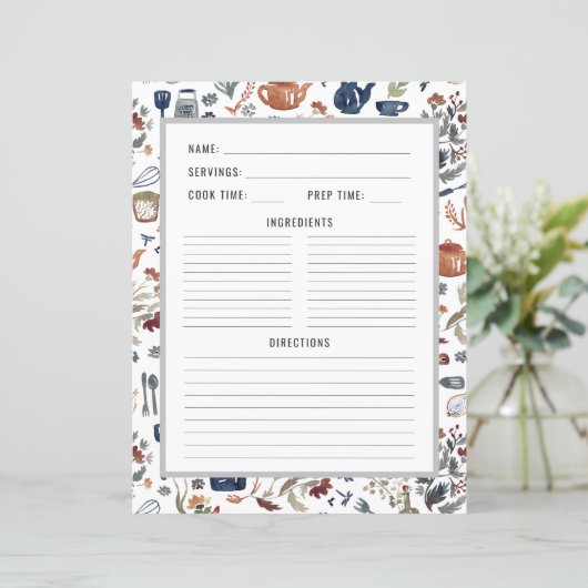 Waterverf keukengereedschap | Pagina Multomap ontv (Staand voorkant)