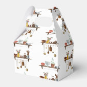 Waterverf keukengerei met retro Bedankdoosjes (Achterkant)