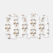 Waterverf keukengerei met retro Bedankdoosjes (Uitgevouwen)