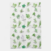 Waterverf keukenhanddoek (Verticaal)