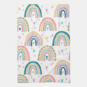 Waterverf keukenhanddoek (Verticaal)