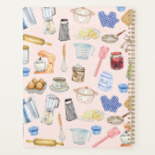 Waterverf keukenplanner planner (Achterkant)