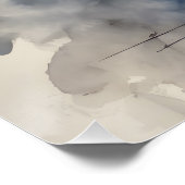 Waterverf Kip nr 1 Perfect Poster (Hoek)