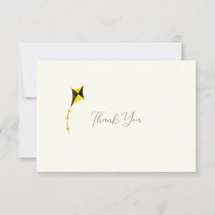 Waterverf Kite Sorority Note Kaart