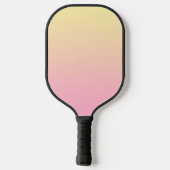 Waterverf Kitten Flowers gepersonaliseerd Pickleball Paddle (Achterkant)