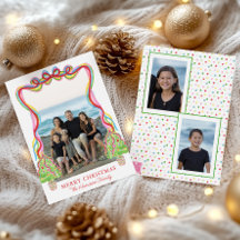 Waterverf Kleurrijke Confetti Kerstbomen Foto