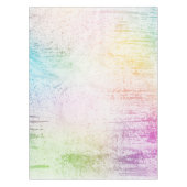 Waterverf kleurrijke pasta tafelkleed (Voorkant)