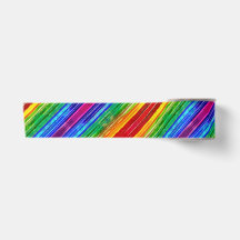 Waterverf kleurrijke stripes moderne regenboog