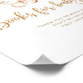 Waterverf kniproze vlinderboeken voor baby poster (Hoek)