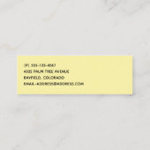 Waterverf Koala Beren Cute Mama & Baby Mini Visitekaartje (Achterkant)