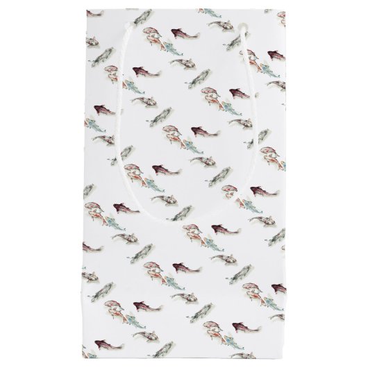 Waterverf Koi Fish Klein Cadeauzakje (Voorkant)