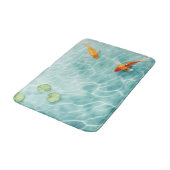 Waterverf Koi Fish Serenity Badmat (Gekanteld)