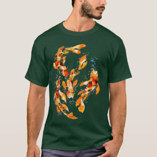 Waterverf Koi Fish T-shirt