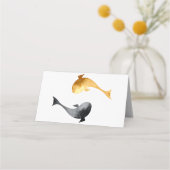 Waterverf Koi Fish Wedding (Achterkant)