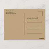 Waterverf Kolibrie Ballon Verjaardagsuitnodiging Briefkaart (Achterkant)