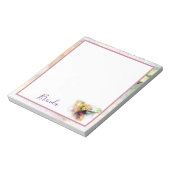 Waterverf kolibrie notitieblok (Gedraaid)