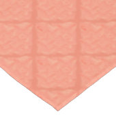 Waterverf koraalblok tafelkleed (Gekanteld)