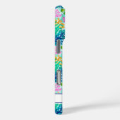 Waterverf Koraalrif Monogram  Case-Mate iPhone Case (Achterkant / Rechts)