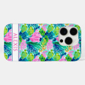 Waterverf Koraalrif Monogram  Case-Mate iPhone Case (Achterkant (horizontaal))