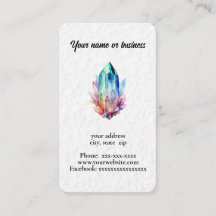 Waterverf kristallen