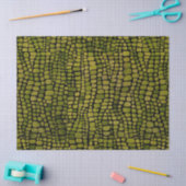 Waterverf krokodillenprint tissuepapier (Craft)