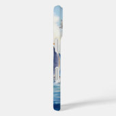 Waterverf kunstwerk zeilboot regatta Case-Mate iPhone case (Achterkant / Rechts)