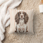 Waterverf Kussen met Engelse Springer Spaniel (Deken)