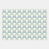 Waterverf kust kust kerstkrans inpakpapier vel (Voorkant 3)