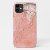 Waterverf kwallen Case-Mate iPhone case (Achterkant)