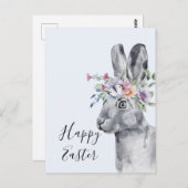 Waterverf kweekrooster briefkaart (Voorkant / Achterkant)