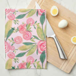 Waterverf La Rosa Whimsy Gold Kitchen Towel Theedoek