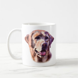 Waterverf Labrador Retriever Koffiemok