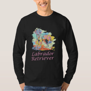 Waterverf labrador Retriever T-shirt