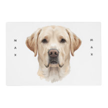 Waterverf Labradors Retriever Portret Huisdier Voe