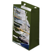 Waterverf Lacrosse Sticks Klein Cadeauzakje (Achterkant Gekanteld)