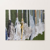 Waterverf Lacrosse Sticks Legpuzzel (Horizontaal)
