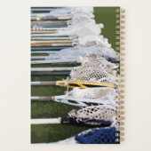 Waterverf Lacrosse Sticks Planner (Achterkant)