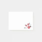 Waterverf Ladybug Persoonlijke Post-it notities Post-it® Notes (Voorkant)