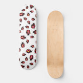 Waterverf Ladybugs-patroon Skateboard (Voorkant)