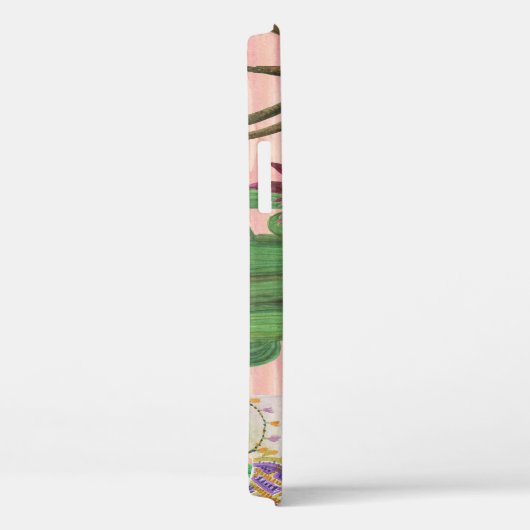 Waterverf lama's en cactussen. Case-Mate iPhone case (Achterkant / Rechts)