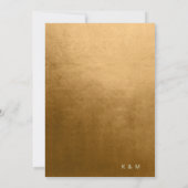 Waterverf Landscape Wedding Autumn Gold ID786 (Achterkant)