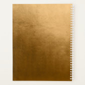 Waterverf Landscape Wedding Autumn Gold ID786 Planner (Achterkant)