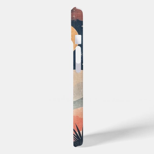 Waterverf landschap Abstract schilderkunst met naa Case-Mate iPhone Case (Achterkant / Links)